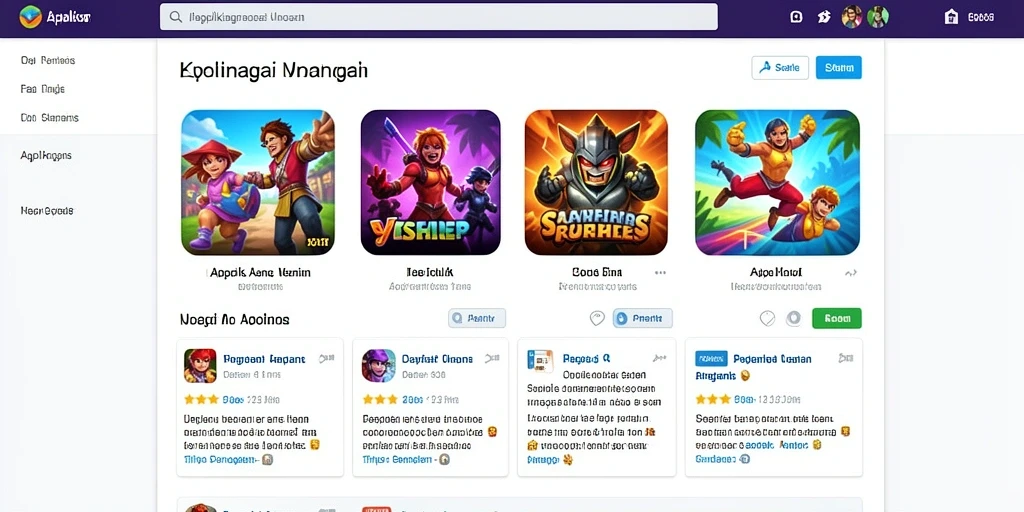 Tampilan awal aplikasi DANATOTO yang menarik.