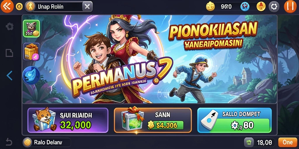 Tampilan awal GOGOREJEKI yang memikat dan menarik perhatian.