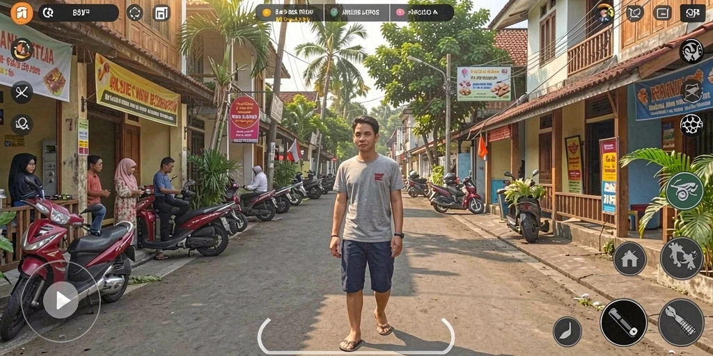 Tampilan antarmuka yang intuitif dan modern.