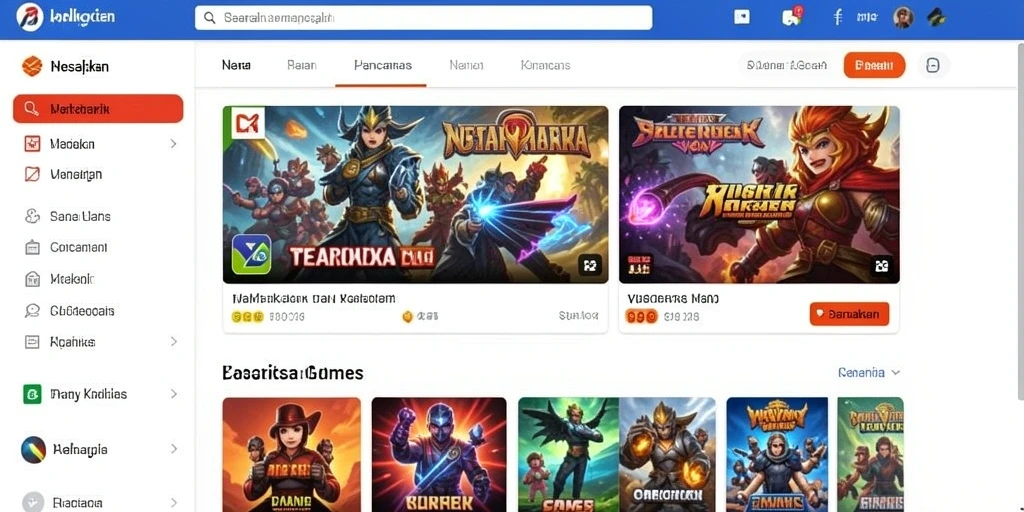 Tampilan antarmuka yang menarik dan mudah digunakan.