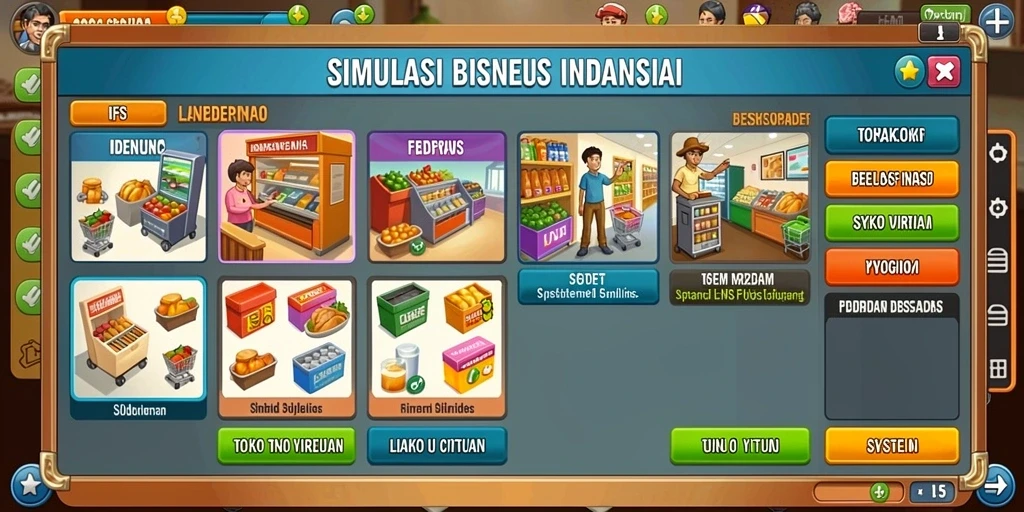 Tampilan awal JV88 yang menarik dan informatif.