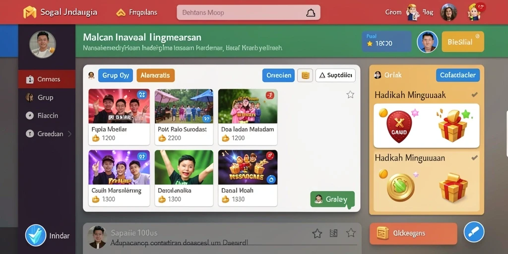 Tampilan antarmuka user-friendly yang memudahkan navigasi.