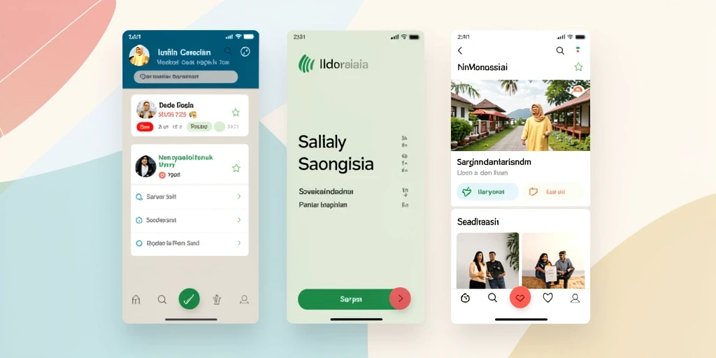 Tampilan antarmuka yang user-friendly.