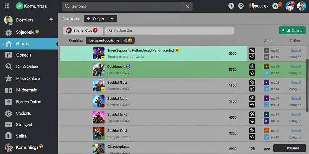 Screenshot menunjukkan karakter utama dalam misi petualangan.