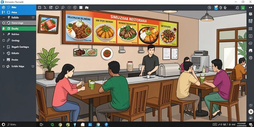 Tampilan antarmuka yang menarik dan mudah digunakan.