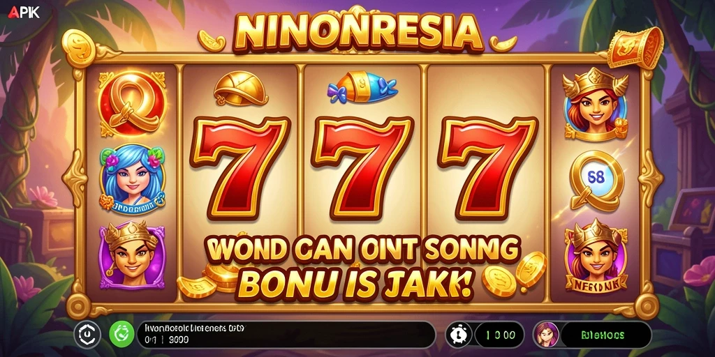 Tampilan mesin slot yang menawan dan menarik.